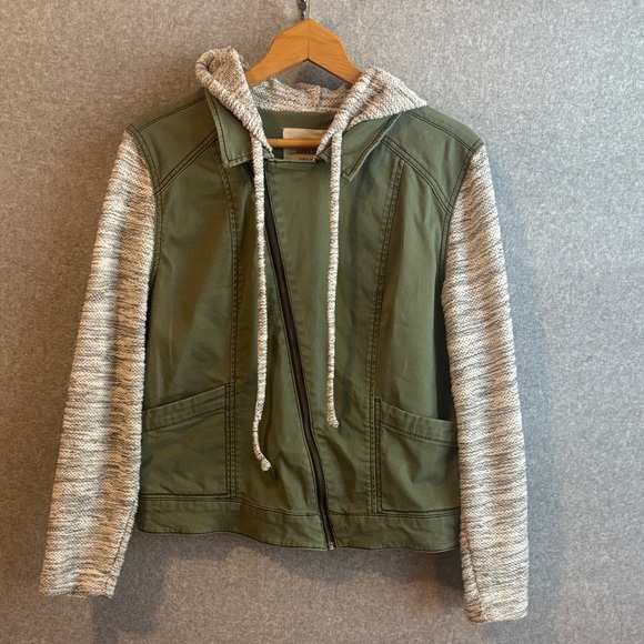 Mossimo Supply Co. Green and Gray Utility Jacket Junior size XL - Picture 1 of 7
